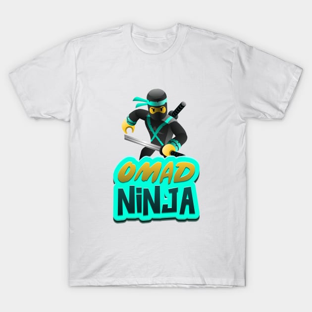 Omad ninja T-Shirt by Printorzo